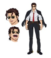 ビリー（CV：小山力也）(c)戸塚慶文／集英社・アンデッドアンラック製作委員会