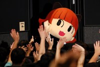 茜ちゃん人形の着ぐるみ。