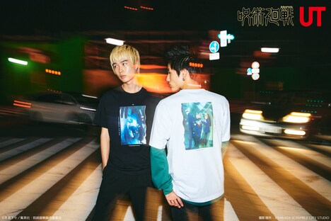 「呪術廻戦 懐玉・玉折/渋谷事変 UT グラフィックTシャツ」着用イメージ