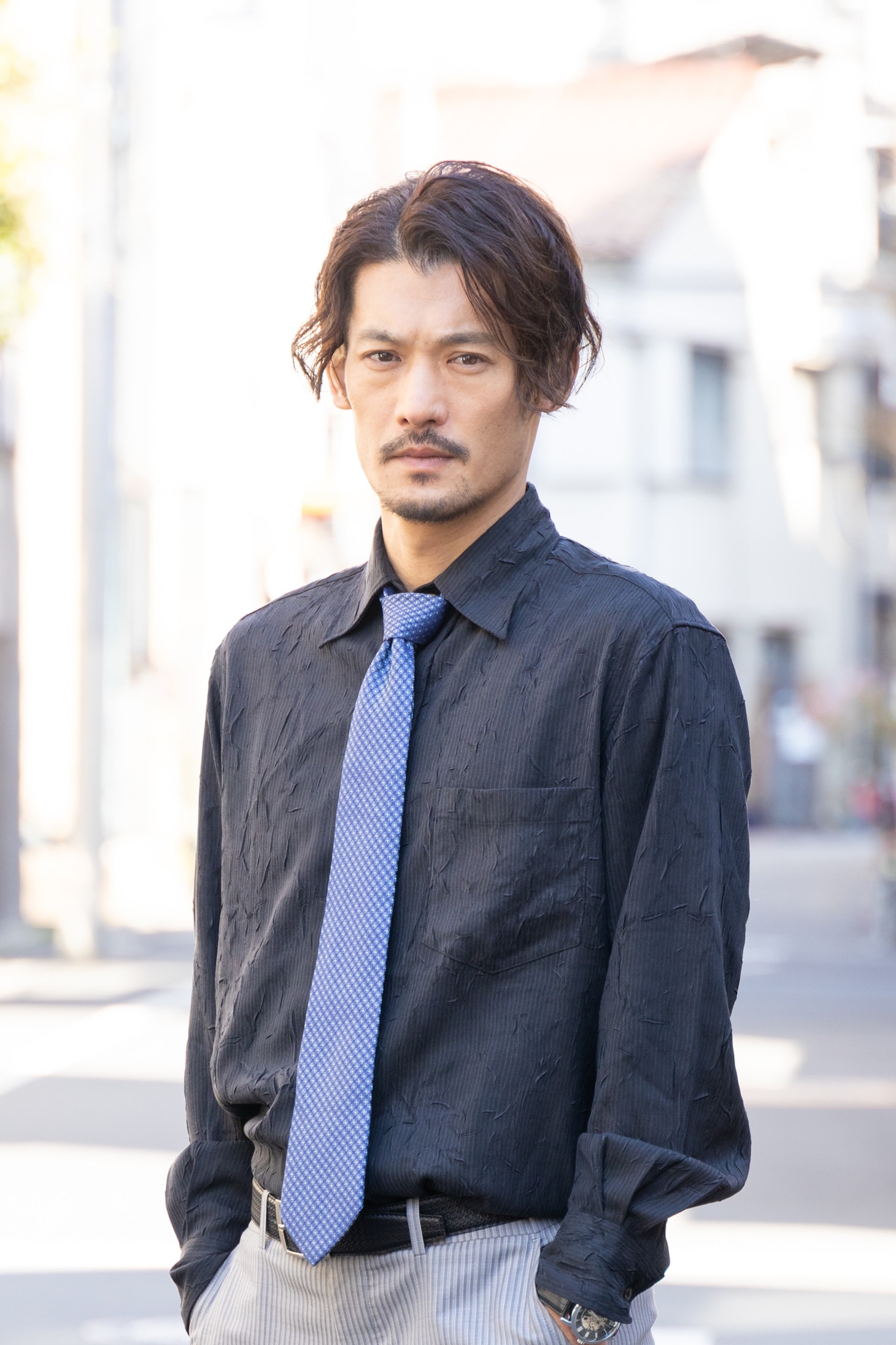 淵上泰史扮する竹田。(c)山川直輝・朝基まさし／講談社／ドラマ「マイホームヒーロー」製作委員会・MBS