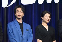 映画「沈黙の艦隊」完成報告会より。