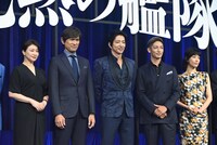 映画「沈黙の艦隊」完成報告会より。