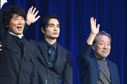 映画「沈黙の艦隊」完成報告会より。