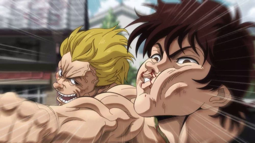 アニメ「『範馬刃牙』第2期」より。