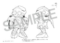 「疾風！アイアンリーガー 設定資料集」より。