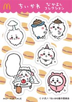 シールセットA「ちいかわ」(c) ナガノ / ちいかわ製作委員会