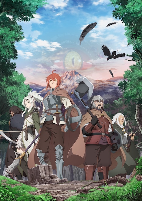 「最果てのパラディン 鉄錆の山の王」ビジュアル (c)柳野かなた・オーバーラップ/最果てのパラディン製作委員会