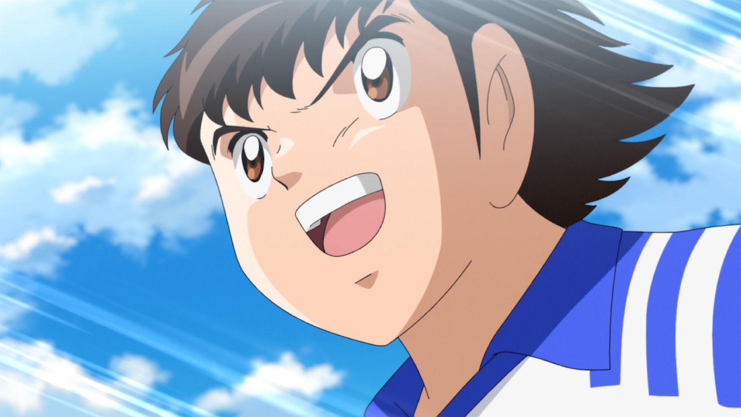 アニメ「キャプテン翼シーズン2 ジュニアユース編」PVより。