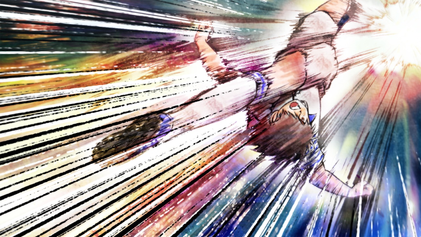 アニメ「キャプテン翼シーズン2 ジュニアユース編」PVより。