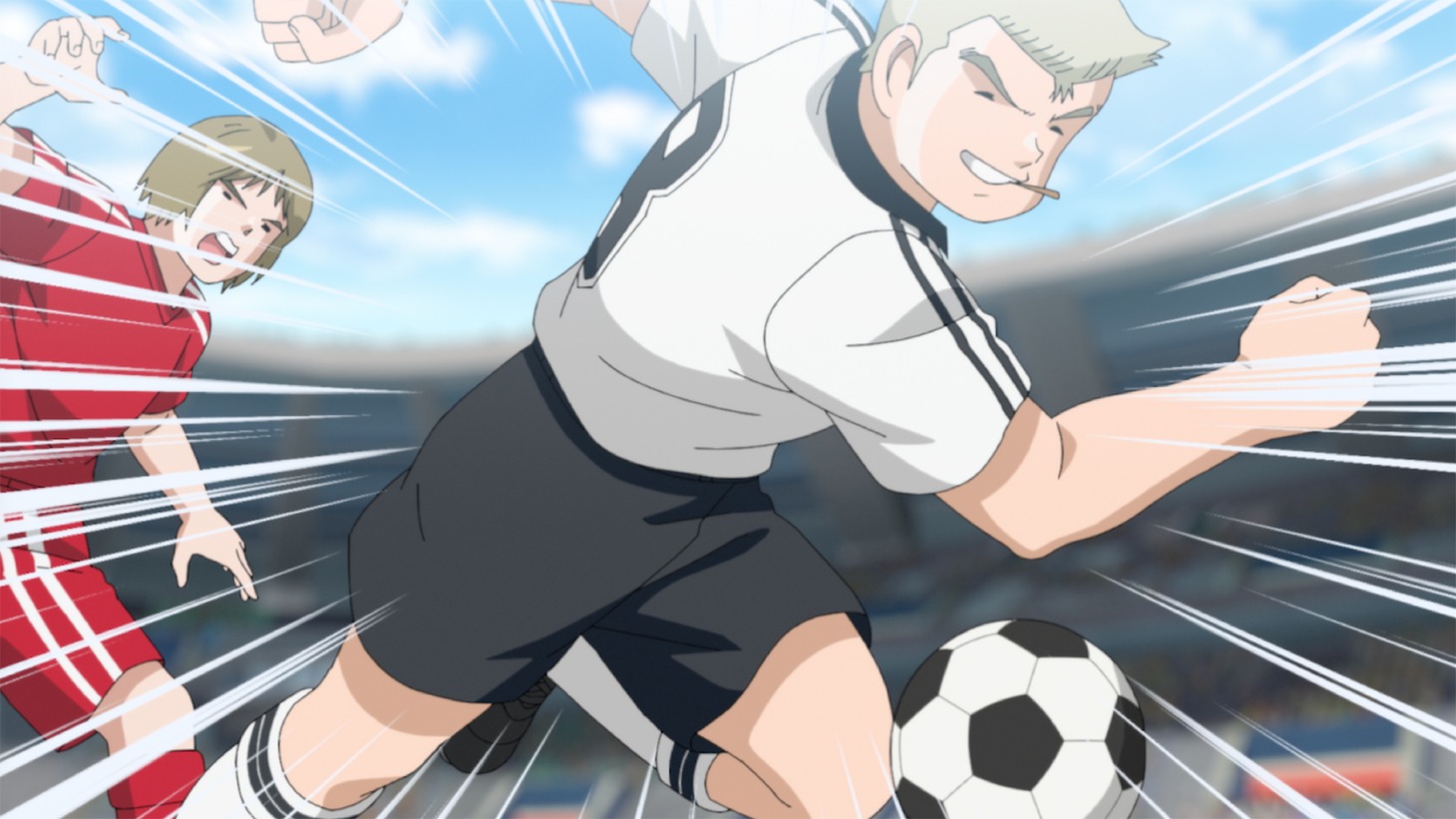 アニメ「キャプテン翼シーズン2 ジュニアユース編」PVより。