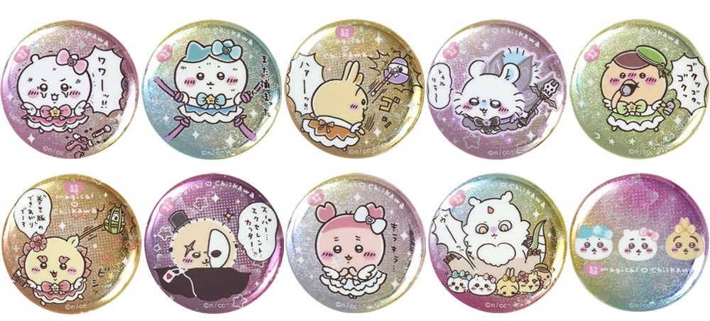 「ホログラム缶バッジ in カプセル」