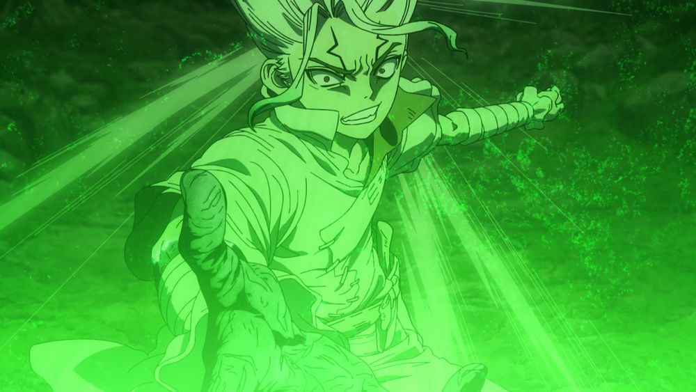 TVアニメ「Dr.STONE NEW WORLD」第2クールPVより。