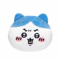 「なかよしぬいぐるみバッジ いろんなおかお ハチワレ」