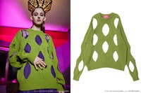 「【ジョジョの奇妙な冒険 黄金の風×PAMEO POSE】パンナコッタ・フーゴ ニットトップ」