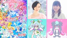 「映画プリキュアオールスターズF」のゲスト声優・坂本真綾と種崎敦美。