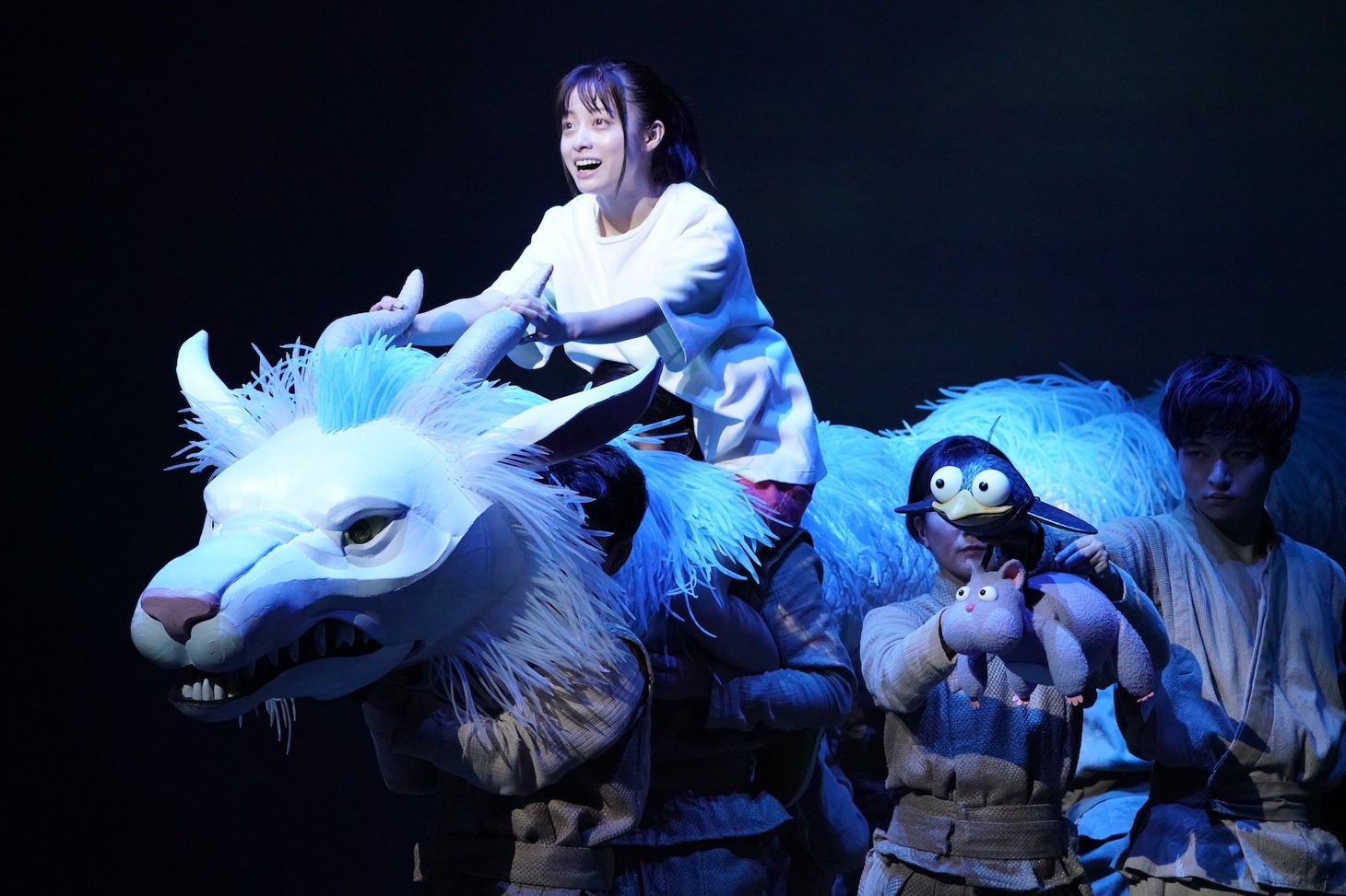 舞台「千と千尋の神隠し」2023年の御園座公演より。