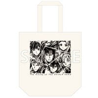 墨絵イラストを用いたトートバッグ。