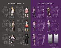 収録音声の一覧。