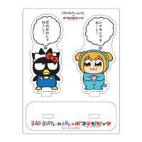 サンリオと「ポプテピピック」のコラボ商品「じゃねーしアクスタ」。