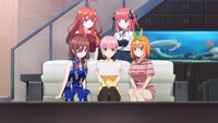 アニメ「五等分の花嫁∽」場面カット