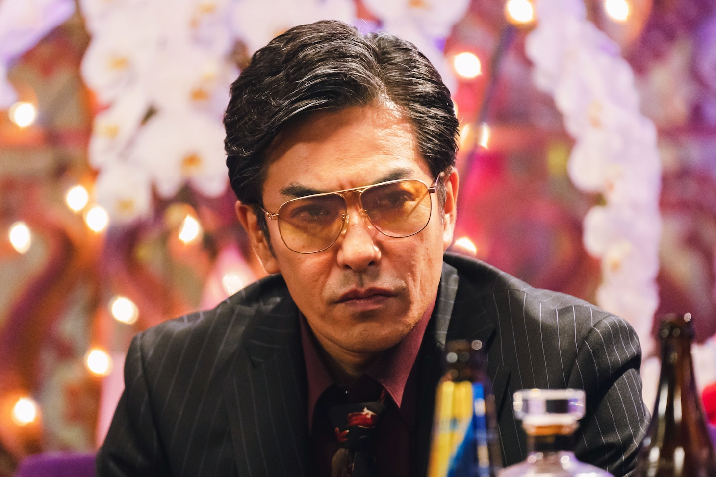 北村一輝扮する祭林組組長。(c)2024「カラオケ行こ！」製作委員会