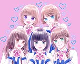 りぼん10月号に掲載された「キャンジャニ∞ ～わたしたち、最高で最強のヒロイン♡～」の予告カット。 (c)星屋ハイコ／集英社 協力：ジャニーズ事務所