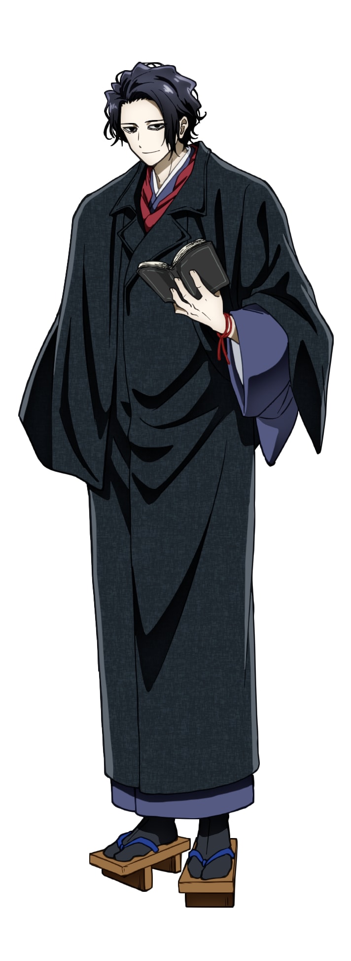 センセーのキャラクタービジュアル。