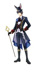 睦月始（CV：鳥海浩輔）。幼い頃、天からの啓示により黒兎王国の「王」となり、種族の命運を背負う。歴代の「王」の中でも突出した能力を持ち、戦乱の時代を乗り越えて黒兎王国に平和をもたらした。国中の民から慕われているが、本人は「王」としての特別扱いを嫌っている。