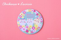 Lovisiaオンラインショップでコラボアイテムを3本以上購入するともらえる缶ミラー。