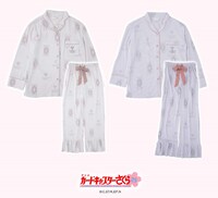 「アイテム総柄デザインシャツパジャマ」