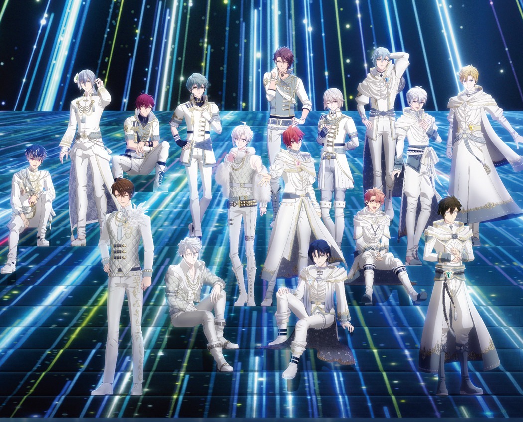 「劇場版アイドリッシュセブン LIVE 4bit BEYOND THE PERiOD」Blu-ray BOX、DVD BOXのオレンジ“撮り下ろし”BOX。