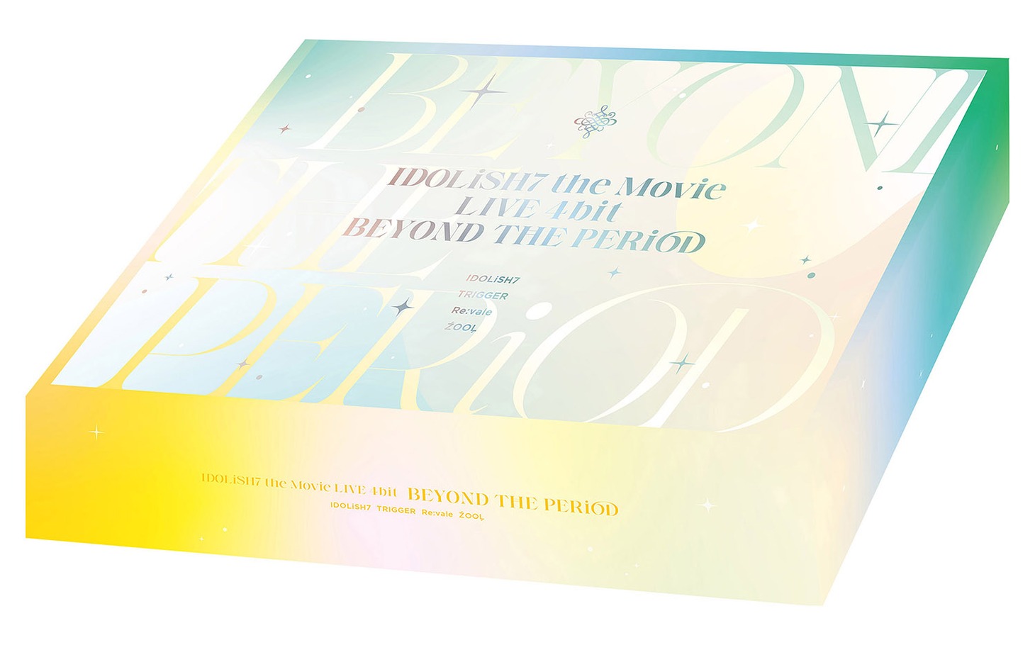 「劇場版アイドリッシュセブン LIVE 4bit BEYOND THE PERiOD」ナナイロストア限定Blu-rayボックス