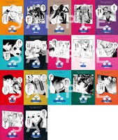 「ブルーロック」47都道府県イラストカード。