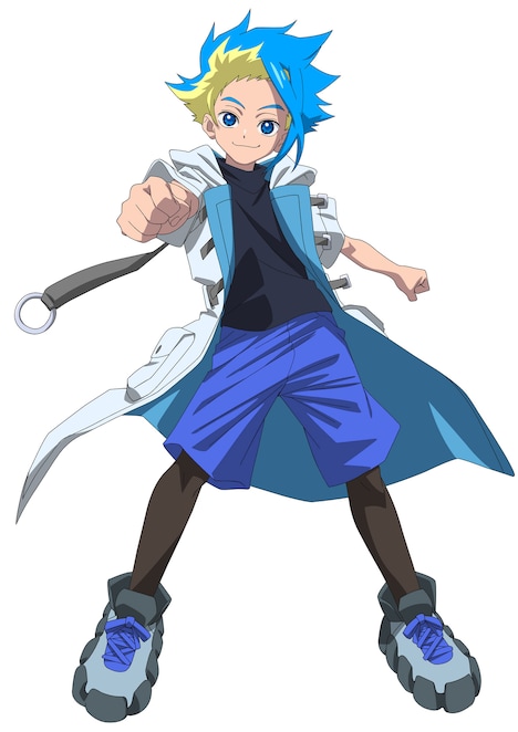 黒須エクス（CV：斉藤壮馬）(c)Homura Kawamoto, Hikaru Muno, Posuka Demizu, BBXProject, TV TOKYO (c)TOMY