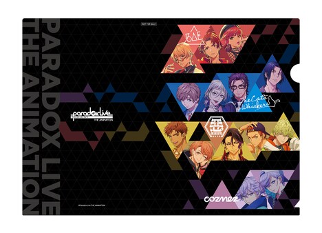 来場者特典の「イベント限定デザイン A5ミニクリアファイル」。