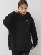 「呪術高専 校章刺繍ライダースパーカー」