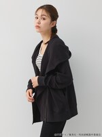 「呪術高専 校章刺繍ライダースパーカー」