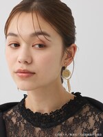 「呪術高専 校章チャームイヤリング 虎杖悠仁モデル」