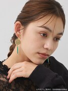 「呪術高専 校章チャームイヤリング 伏黒恵モデル」