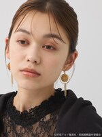 「呪術高専 校章チャームイヤリング 汎用モデル」