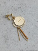 「呪術高専 校章チャームイヤリング 虎杖悠仁モデル」