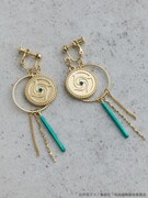 「呪術高専 校章チャームイヤリング 伏黒恵モデル」