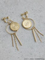 「呪術高専 校章チャームイヤリング 汎用モデル」