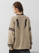 「宿儺 イメージ ジャガードニットカーディガン」