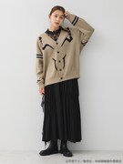 「宿儺 イメージ ジャガードニットカーディガン」