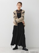 「宿儺 イメージ ジャガードニットカーディガン」