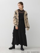 「宿儺 イメージ ジャガードニットカーディガン」