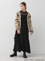 「宿儺 イメージ ジャガードニットカーディガン」