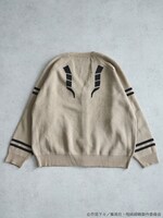 「宿儺 イメージ ジャガードニットカーディガン」