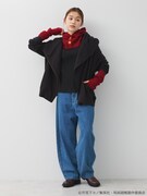 「呪術高専 校章刺繍ライダースパーカー」